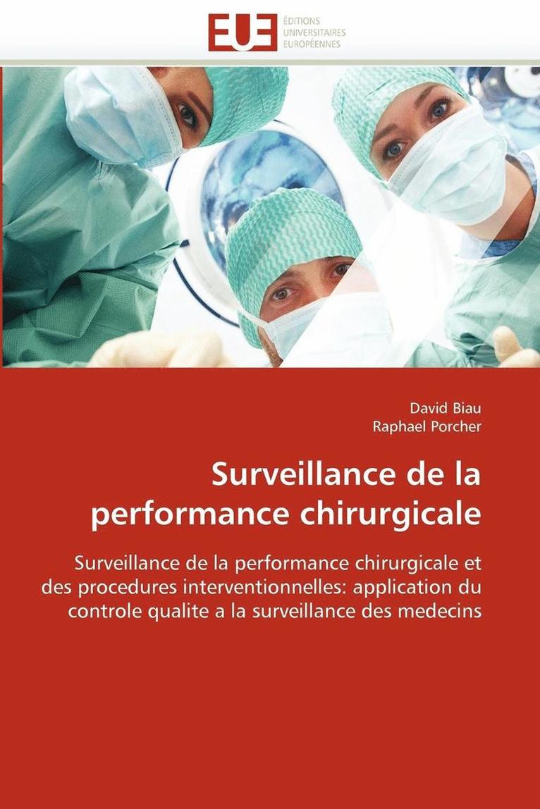 Surveillance de la Performance Chirurgicale 1