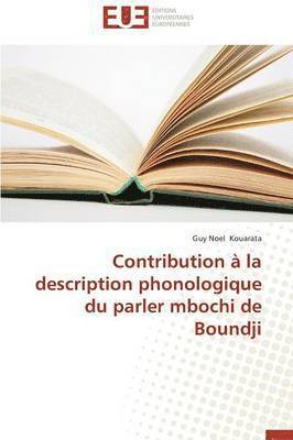 bokomslag Contribution  La Description Phonologique Du Parler Mbochi de Boundji