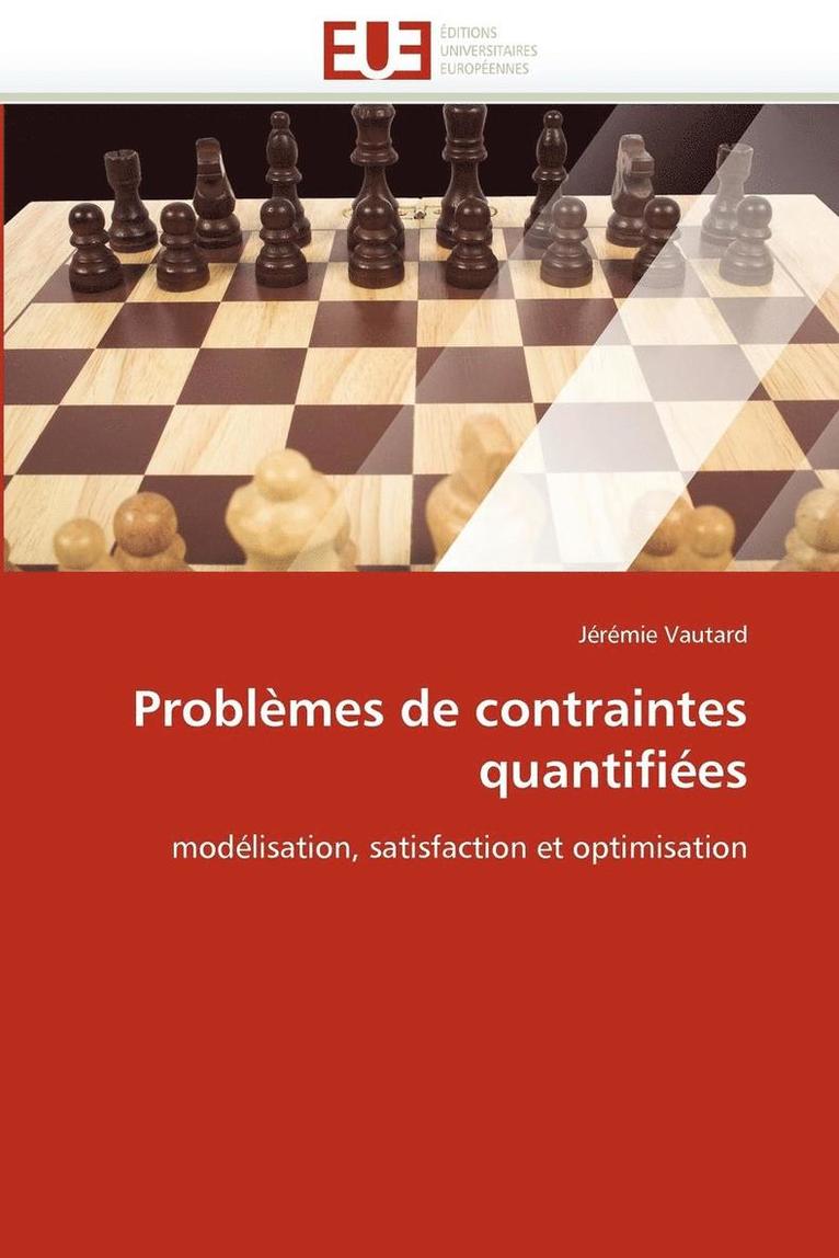 Vautard-J, VAUTARD-J, Jérémie Vautard - Probl�mes de Contraintes Quantifi�es, Häftad