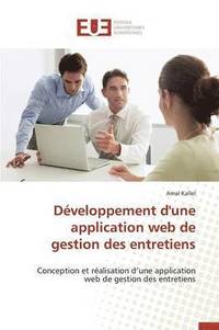 bokomslag D?veloppement d'Une Application Web de Gestion Des Entretiens