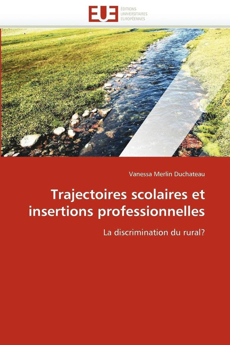 Merlin DuChateau-V, TBD, Vanessa Merlin Duchateau - Trajectoires scolaires et insertions professionnelles, Häftad