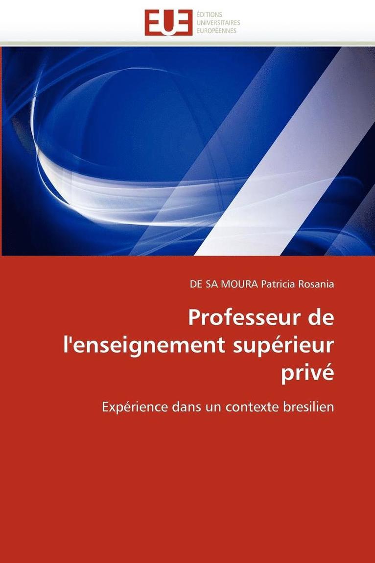 Professeur de l''enseignement Sup rieur Priv  1