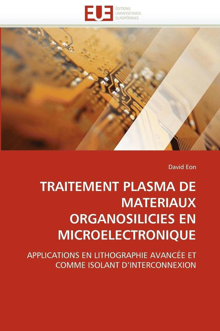 Traitement Plasma de Materiaux Organosilicies En Microelectronique 1