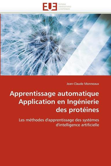 bokomslag Apprentissage Automatique Application En Ing nierie Des Prot ines