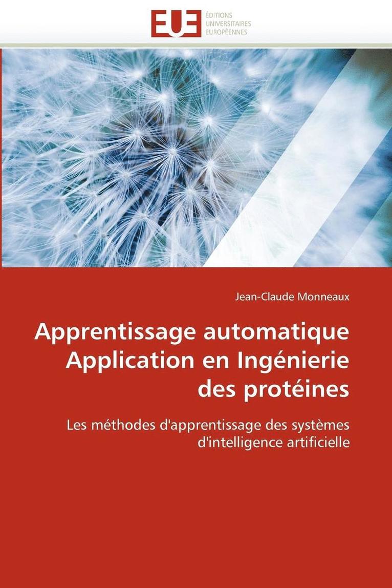 Apprentissage Automatique Application En Ing nierie Des Prot ines 1