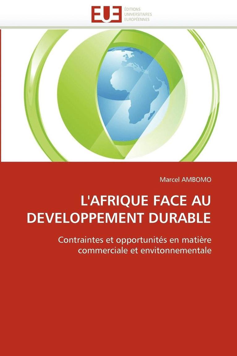 L''afrique Face Au Developpement Durable 1