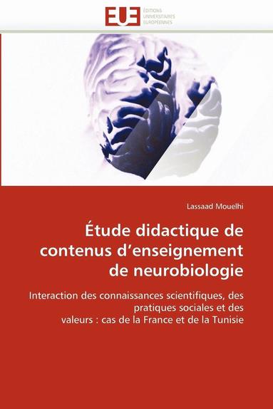 bokomslag ?tude Didactique de Contenus D Enseignement de Neurobiologie