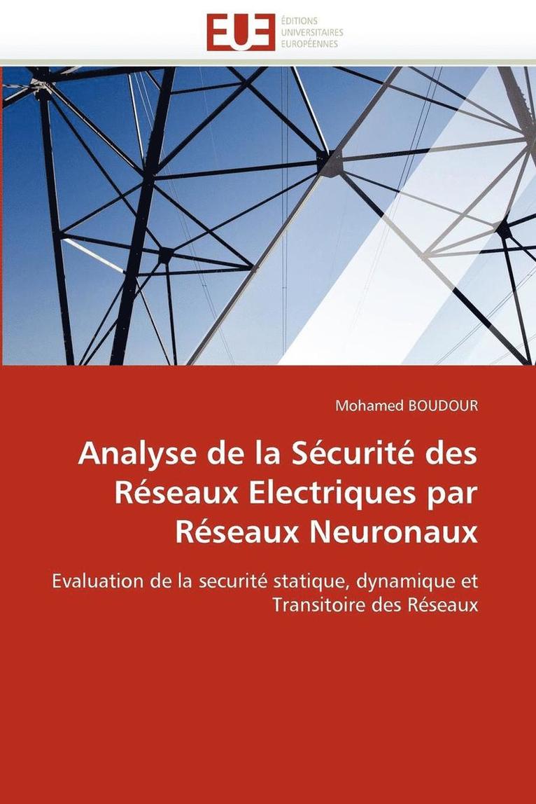 Analyse de la S curit  Des R seaux Electriques Par R seaux Neuronaux 1