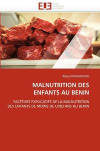 bokomslag Malnutrition Des Enfants Au Benin
