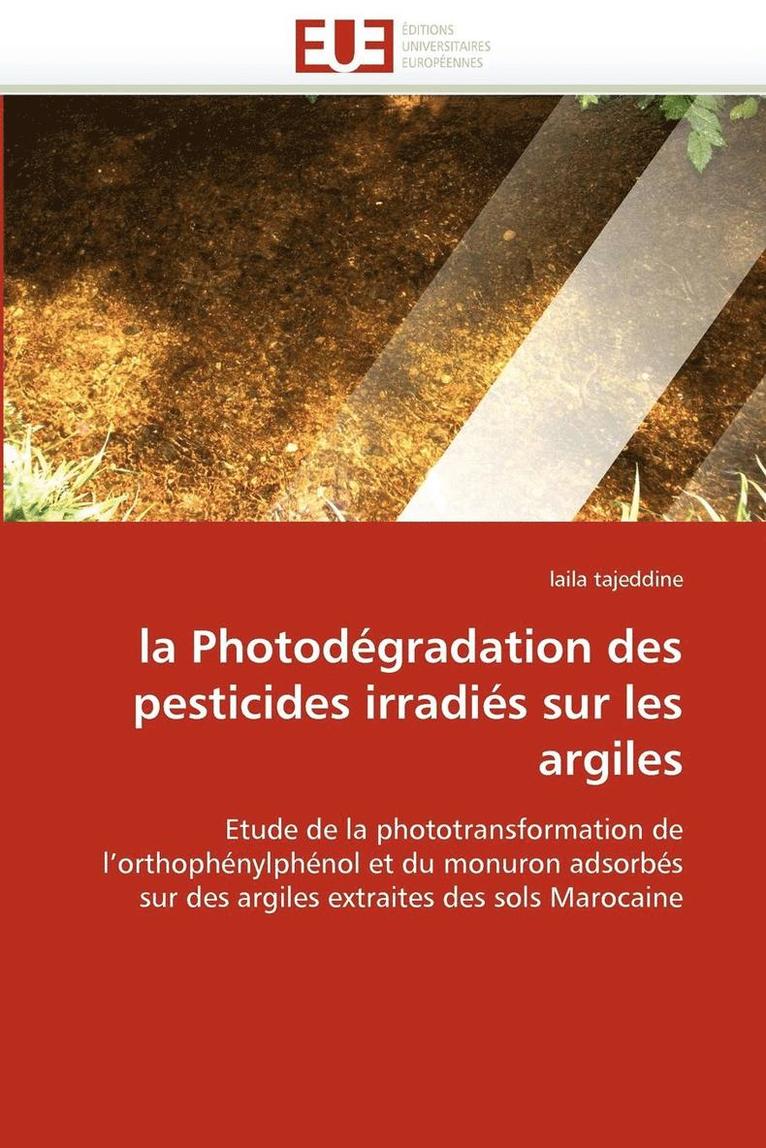 La Photod gradation Des Pesticides Irradi s Sur Les Argiles 1