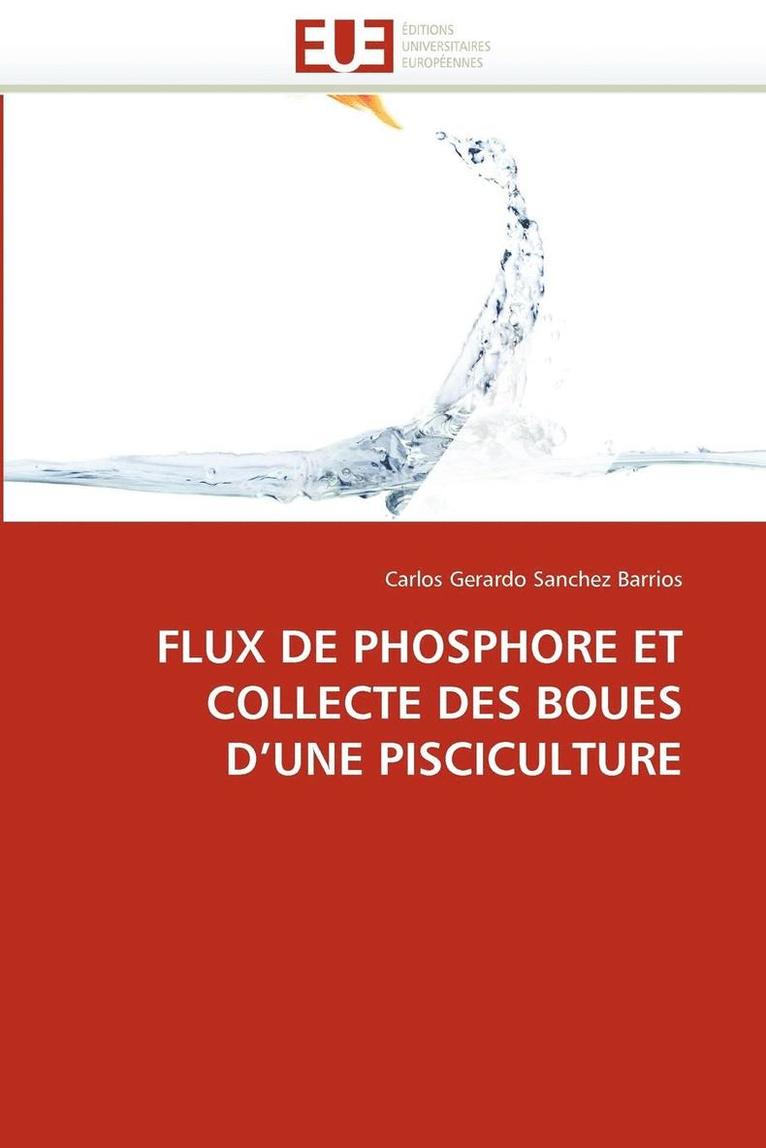 Flux de Phosphore Et Collecte Des Boues D Une Pisciculture 1