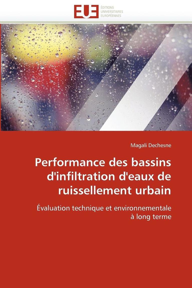 Performance Des Bassins d'Infiltration d'Eaux de Ruissellement Urbain 1