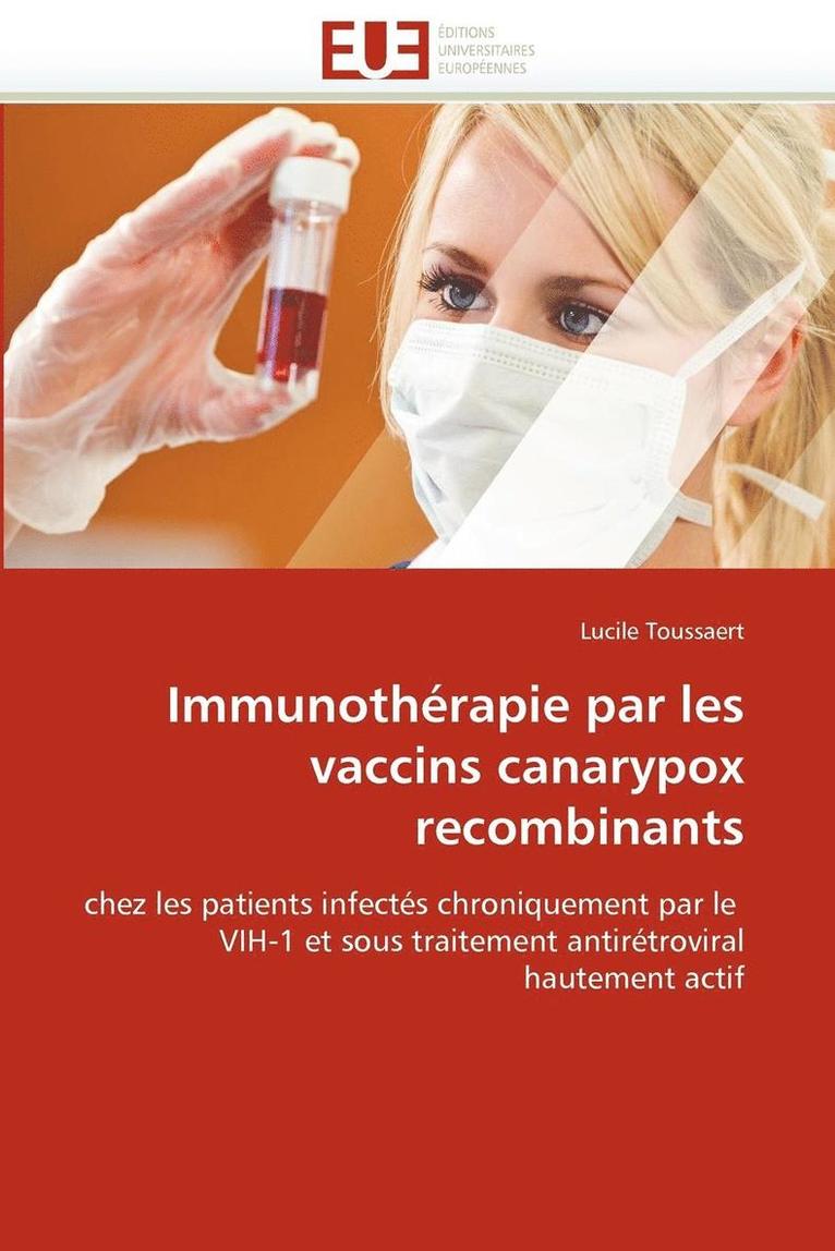 Immunoth rapie Par Les Vaccins Canarypox Recombinants 1