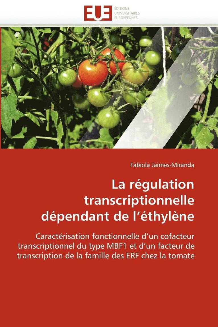 La R gulation Transcriptionnelle D pendant de L  thyl ne 1