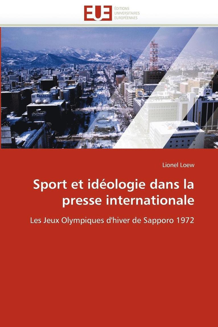 Sport Et Id ologie Dans La Presse Internationale 1