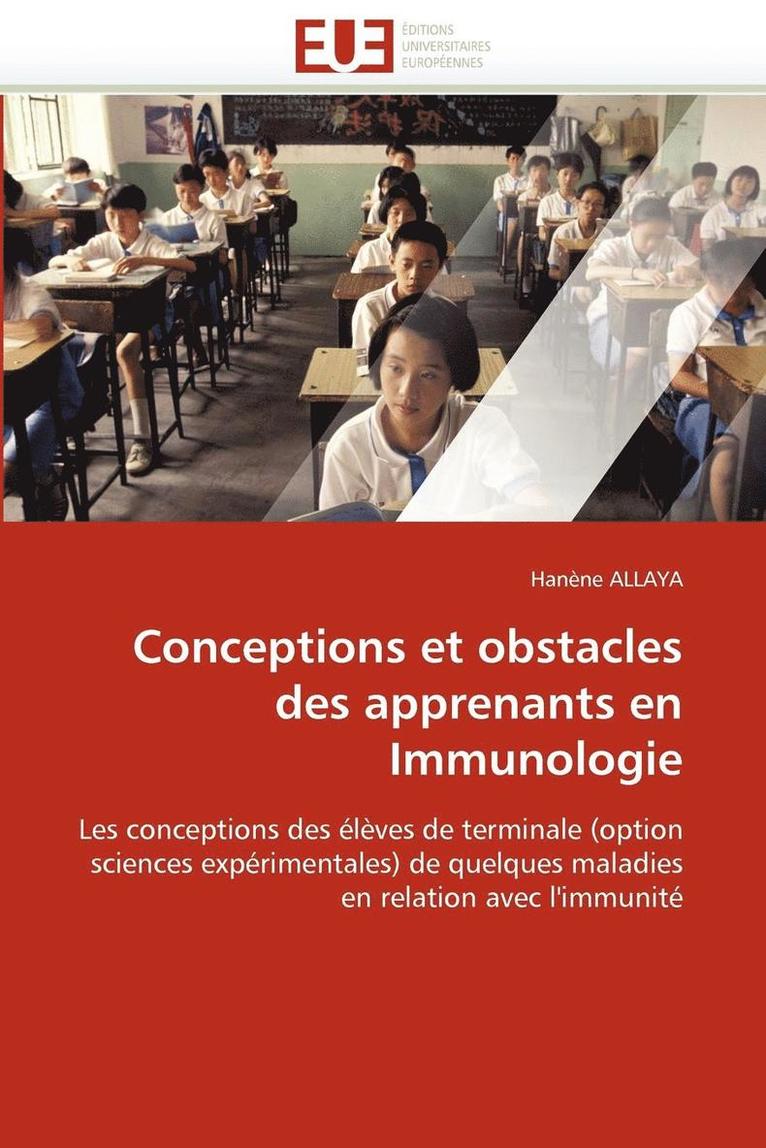 Conceptions Et Obstacles Des Apprenants En Immunologie 1