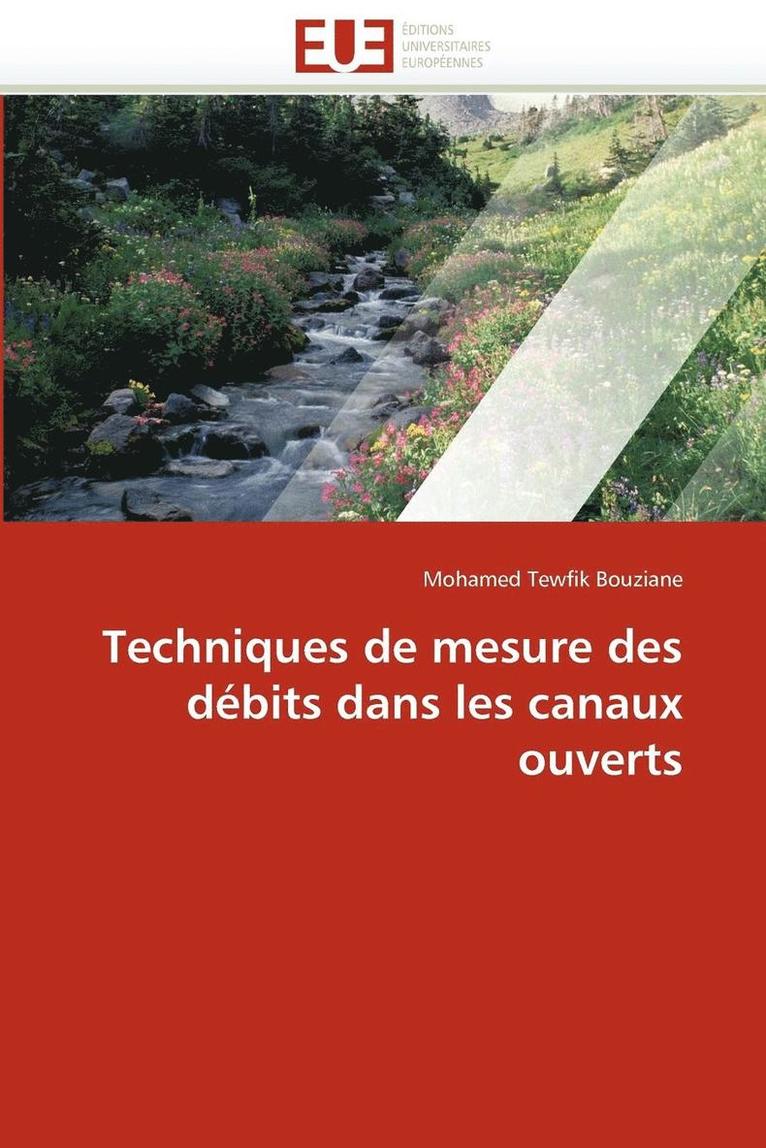 Techniques de Mesure Des D bits Dans Les Canaux Ouverts 1