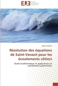 bokomslag Résolution des équations de saint-venant pour les écoulements côtiers