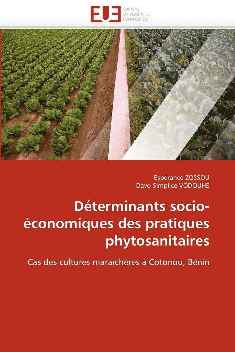 D terminants Socio- conomiques Des Pratiques Phytosanitaires 1