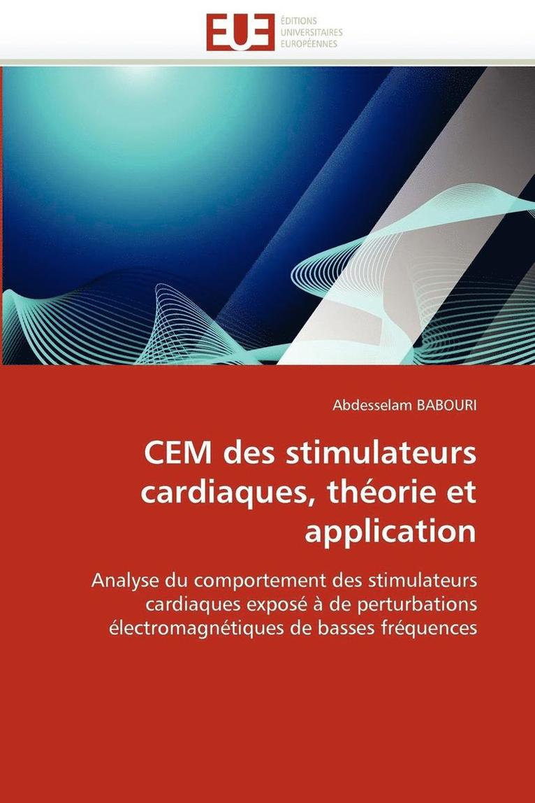 Cem Des Stimulateurs Cardiaques, Th orie Et Application 1