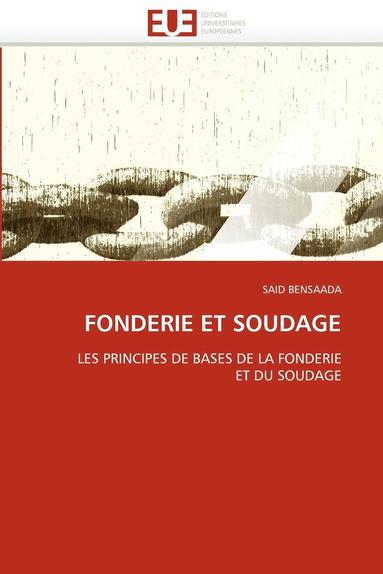 bokomslag Fonderie Et Soudage