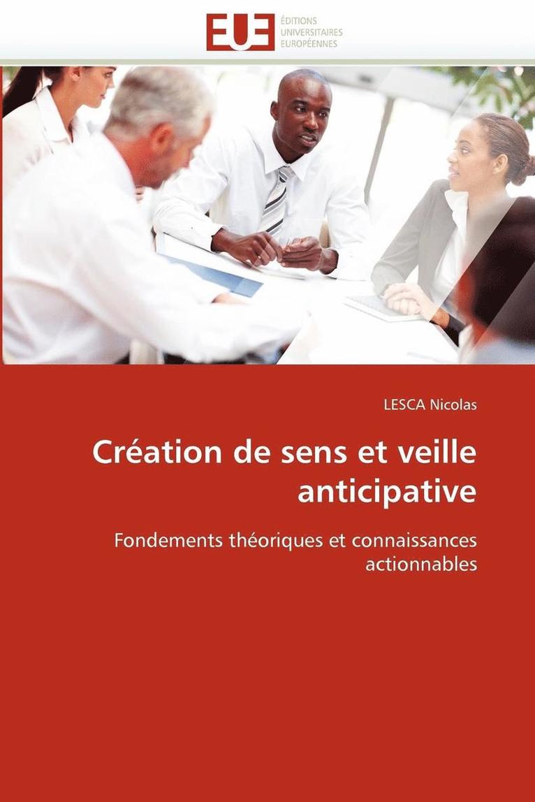 Cr ation de Sens Et Veille Anticipative 1