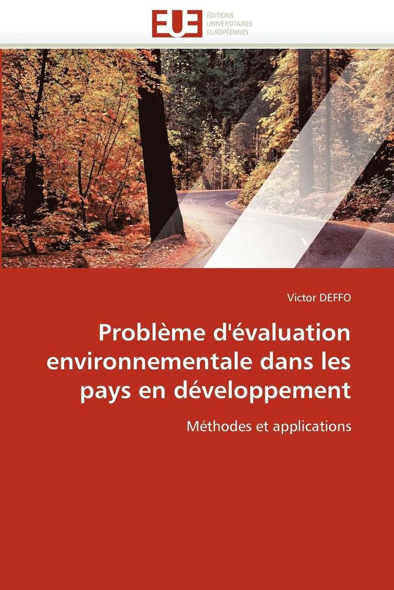 Probl me d'' valuation Environnementale Dans Les Pays En D veloppement 1