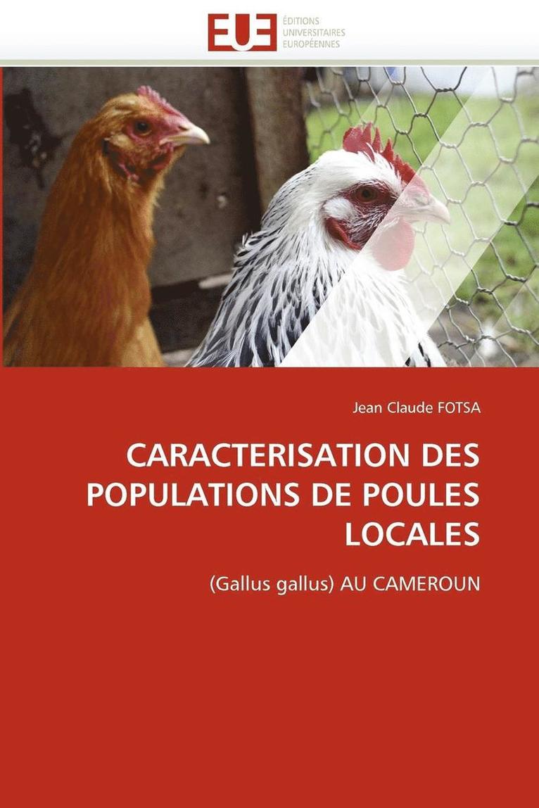 Caracterisation Des Populations de Poules Locales 1