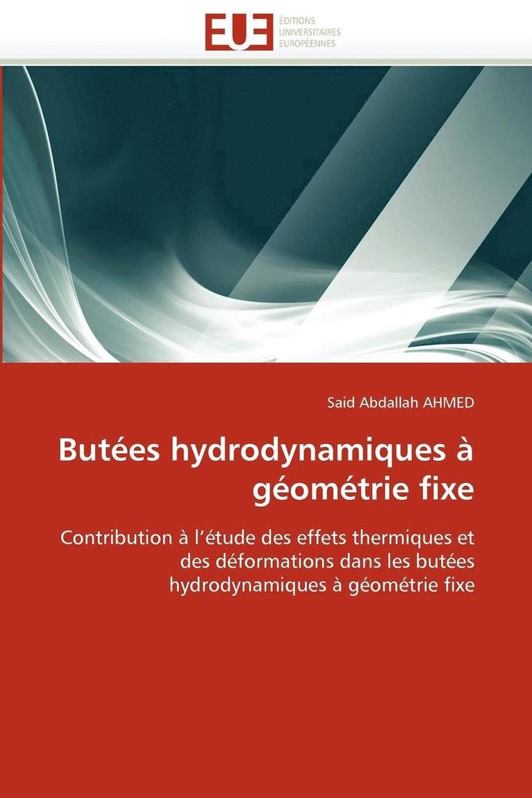 But es Hydrodynamiques   G om trie Fixe 1