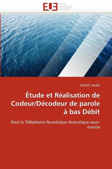 bokomslag  tude Et R alisation de Codeur/D codeur de Parole   Bas D bit