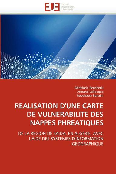 bokomslag Realisation d''une Carte de Vulnerabilite Des Nappes Phreatiques