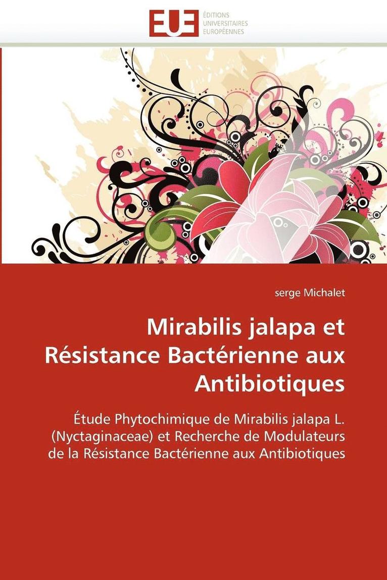 Mirabilis Jalapa Et R sistance Bact rienne Aux Antibiotiques 1