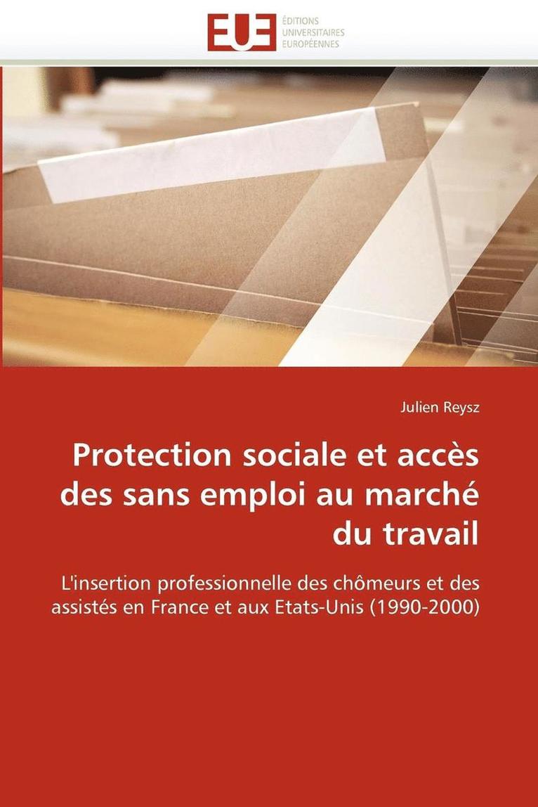 Protection Sociale Et Acc s Des Sans Emploi Au March  Du Travail 1