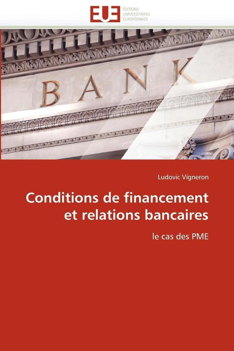 Conditions de Financement Et Relations Bancaires 1