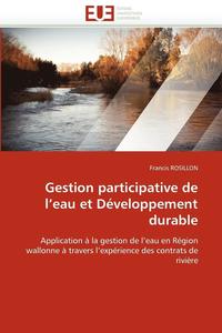 bokomslag Gestion participative de l''eau et développement durable