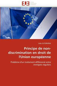 bokomslag Principe de Non-Discrimination En Droit de l''union Europ enne