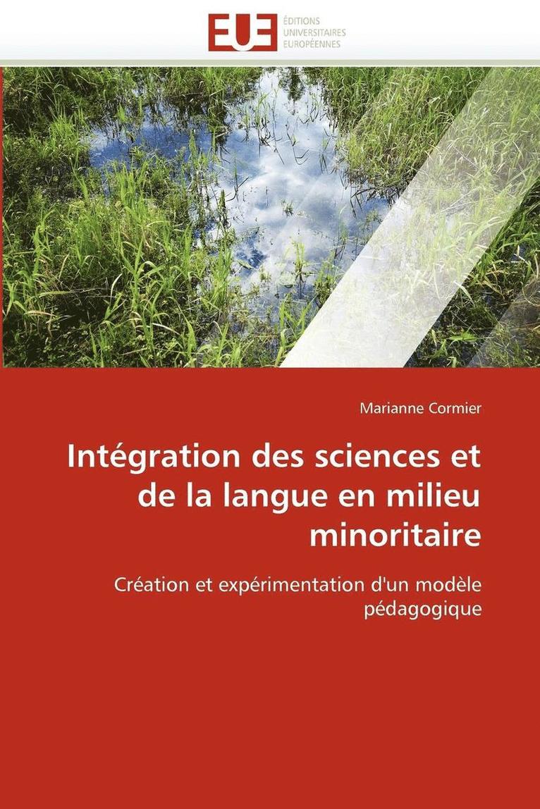 Int gration Des Sciences Et de la Langue En Milieu Minoritaire 1