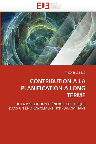 bokomslag Contribution   La Planification   Long Terme