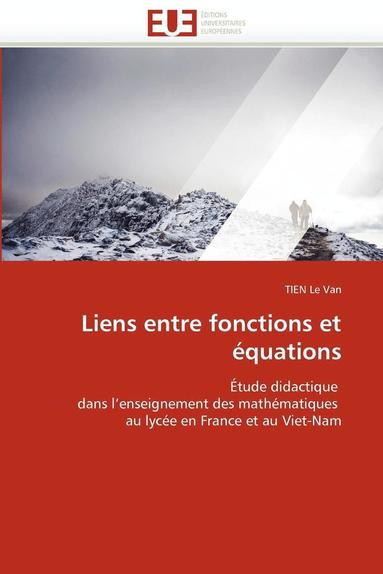 bokomslag Liens Entre Fonctions Et ?quations