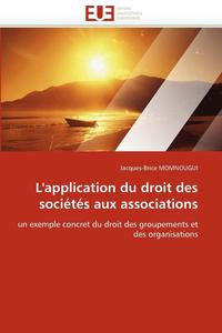 bokomslag L''application Du Droit Des Soci t s Aux Associations