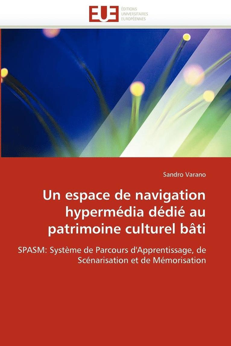 Un Espace de Navigation Hyperm dia D di  Au Patrimoine Culturel B ti 1