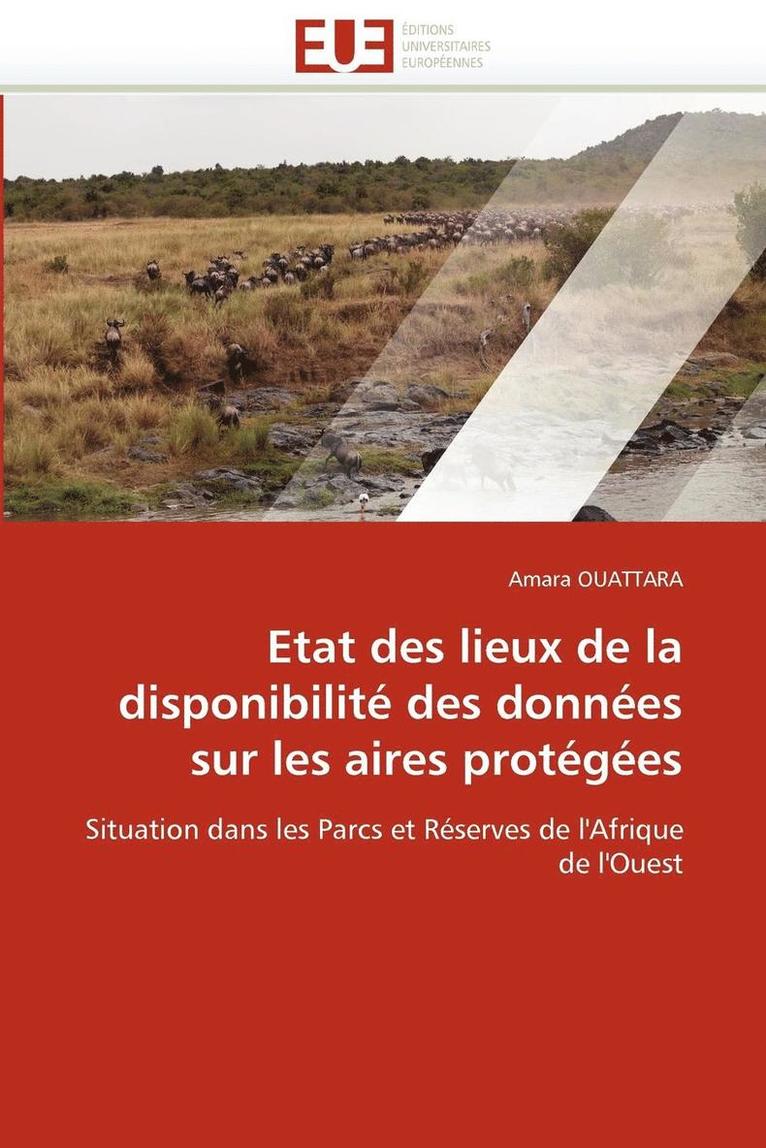 Etat Des Lieux de la Disponibilit  Des Donn es Sur Les Aires Prot g es 1