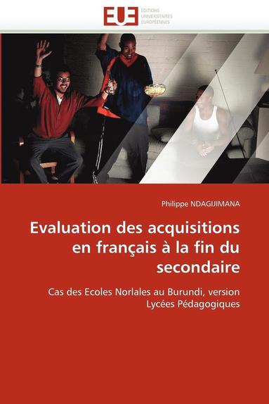 bokomslag Evaluation Des Acquisitions En Fran ais   La Fin Du Secondaire