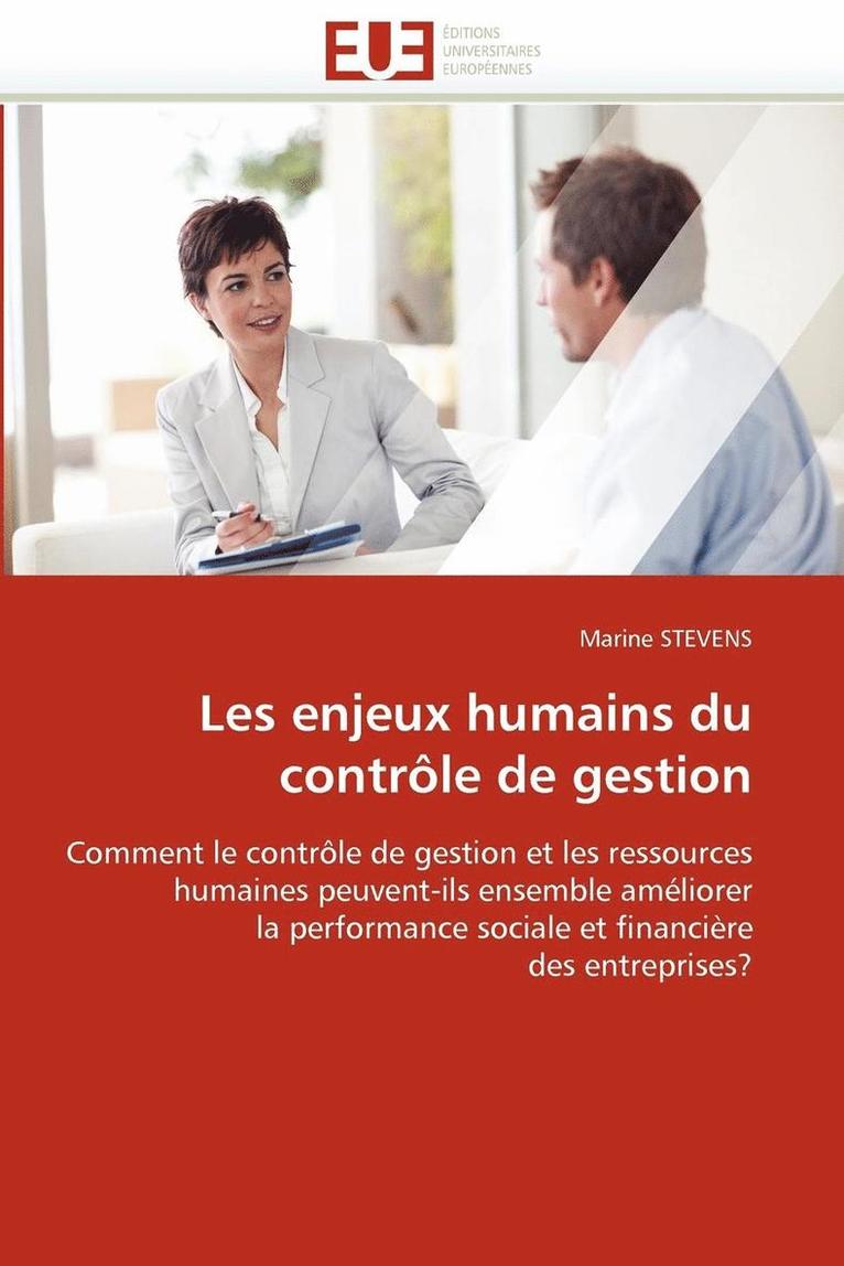 Stevens-M, TBD, Marine Stevens - Les enjeux humains du contrôle de gestion, Häftad