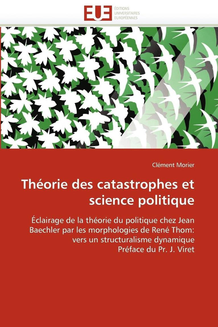 Th orie Des Catastrophes Et Science Politique 1