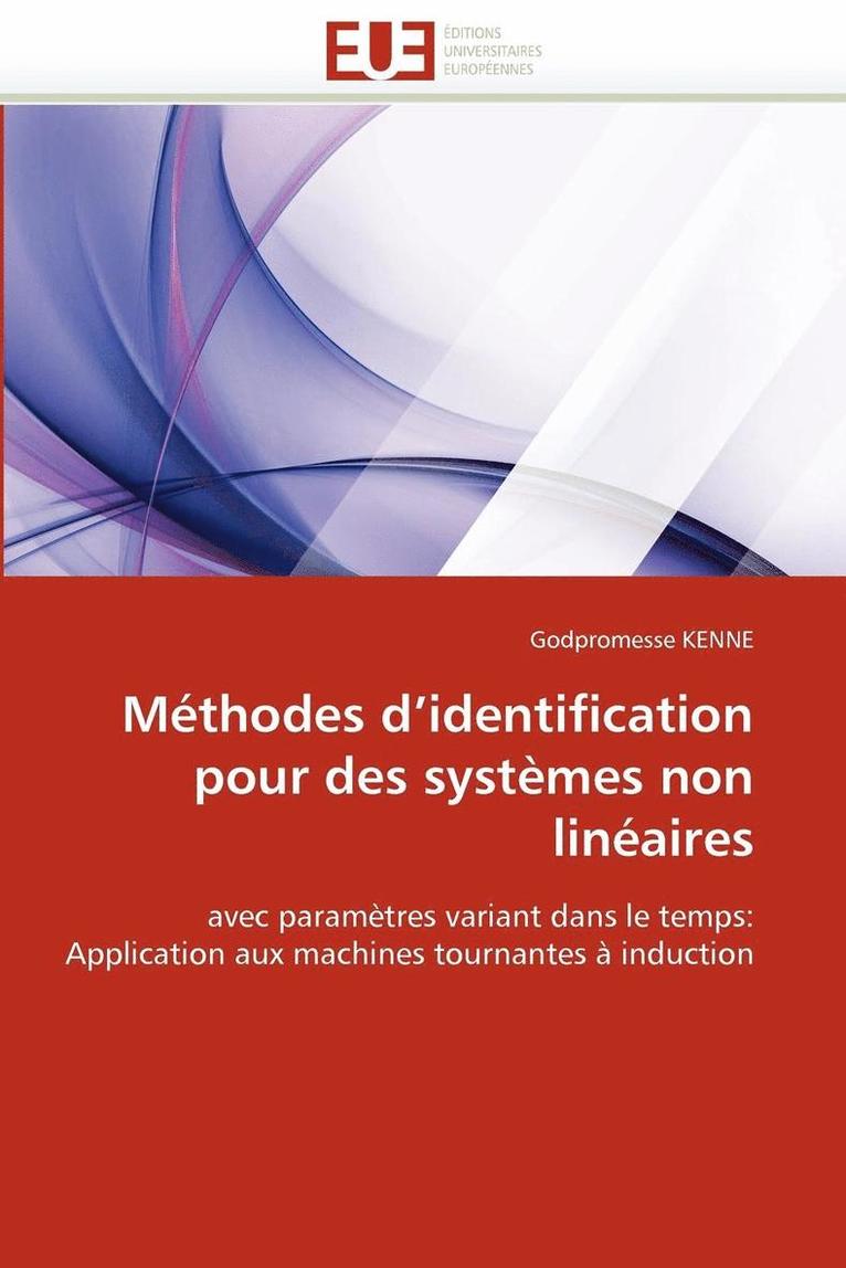 Kenne-G, KENNE-G, Godpromesse Kenne - M�thodes d''identification Pour Des Syst�mes Non Lin�aires, Häftad