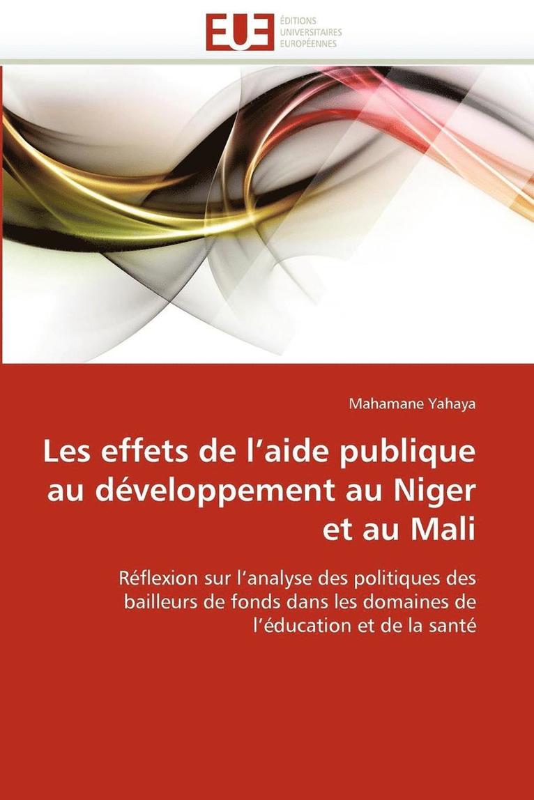 Les Effets de l''aide Publique Au D veloppement Au Niger Et Au Mali 1