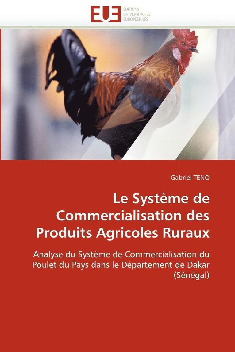 Le Syst me de Commercialisation Des Produits Agricoles Ruraux 1