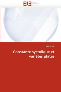 bokomslag Constante Systolique Et Vari t s Plates