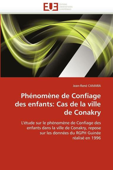 bokomslag Phénomène de confiage des enfants